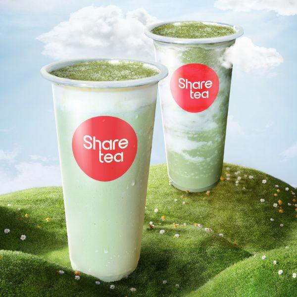 Sharetea Matcha drinks